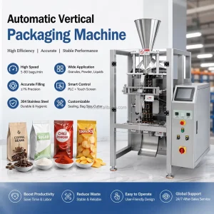 Powder Packaging Machine with Auger Filler for Milk Coffee Flour Protein Detergent Chemicals and Food Granules CE