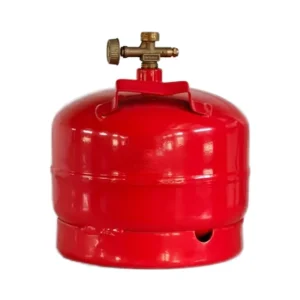 Practical 2 Kilogram Steel Liquefied Petroleum LPG Gas Cylinders for Household Cooking Low Pressure Export to Russia