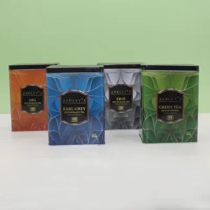 Premium Quality Food Grade Metal Tinplate Tea Cans Sealed Fresh Tea Packaging Premium Quality Metal Cans