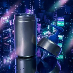 Prevent Leakage Aluminum Body Wash Bottle for Shower Use Refillable Sustainable Skincare Metal Cans Empty Containers Metal Can
