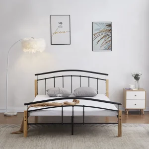 Price Iron Single Bed Frame Design Metal Bed Home Hotel School Dormitory Hostel Steel Bed for Adults