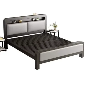 Price Modern Large Single Metal Bed Stainless Steel Frame Eco Friendly Durable Hospital Hotel Apartment School Bedroom