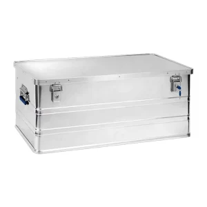 Price OEM ODM Hard Beautiful Container Vintage Aluminum Portable Large Metal case Aluminum Storage Box