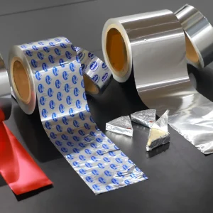 Printed Aluminum Foil Cheese Triangle Packaging Embossed Soft Hard Composite