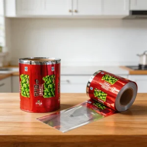 Printed Food Grade Heat-Sealable Laminated Aluminum Foil Metallized Flexible Sachet Packaging Plastic Film Rolls