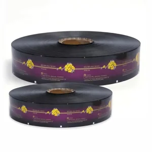 Printed Plastic Honey Packaging Film Roll with Aluminum Foil Lamination for Sauce Automatic Packing Machine