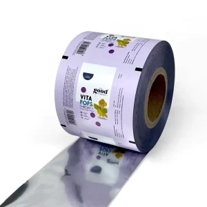 Printed Soft Aluminum Foil Roll Film Moisture-Proof for Snacks, Candy, Cookies, and Potato Chips Sachets