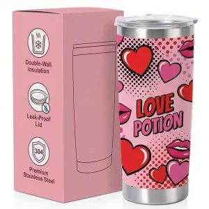 Products Stainless Steel Water Bottle Water Bottle Sports Bottles for World Cup Valentine’s Day