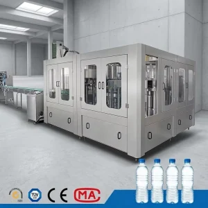 Pure Water Bottling Production Line Fully Automatic PET Bottle Washing Filling Capping Machine for Drinking Water Factory