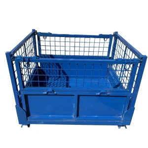 Q235 Durable Metal Storage Box Stacking Industrial Storage Box Custom