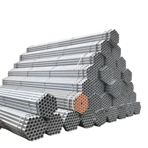 Q235B Tubidy Metal Tube with Galvanized Steel Pipe Fittings for Construction Project