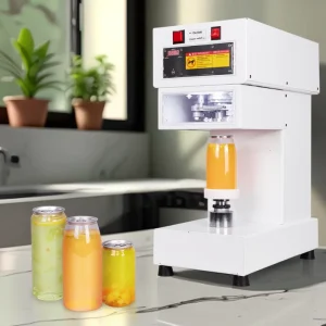 RUIYAN Electric Automatic Rotary Can Sealer Machine Cold Sealing for Beverages Chemicals Commodity Packaging Easy Operation 1