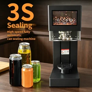 RY-FGJ-100D Fully Automatic Can Sealing Machine for Beverage and Nut Cans