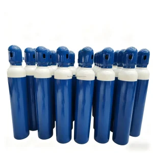 Rechargeable carbon dioxide alloy steel firefighting gas cylinders, 10-50L
