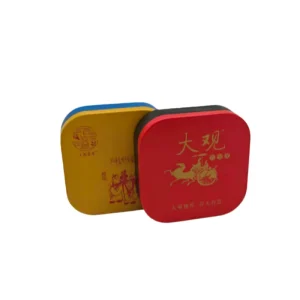 Rectangle Tinplate Gift Box with Custom Logo and Glossy Finish for Cosmetic Packaging