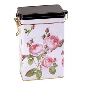 Rectangular Metal Food Container with Airtight Lid
