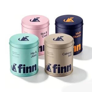 Rectangular Tin Box Custom Printed Metal Can Packaging for Cookies, Chocolate, Tea, and Gifts
