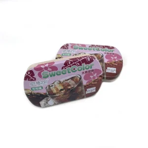 Rectangular Tinplate Box with Sliding Lid