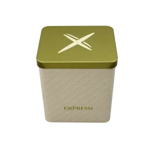 Rectangular Tinplate Can for Coffee, Tea, Chocolate, Cake, Chewing Gum, Candy, Cookies, and Jelly Storage