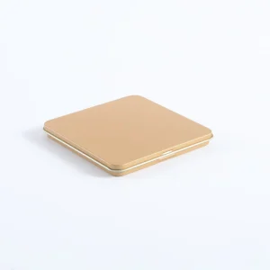 Rectangular Tinplate Cosmetic Tin Can with Custom 4-Color Offset Printing for Sugar Chocolate and Food Packaging