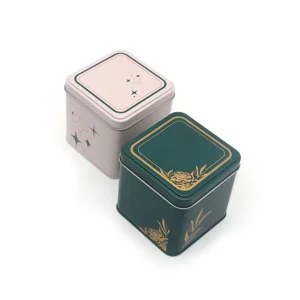 Recyclable Food Grade Empty Tinplate Box for Cosmetics, Eyeshadow, Mints, Candy, Chocolates, Cookies, and Tea