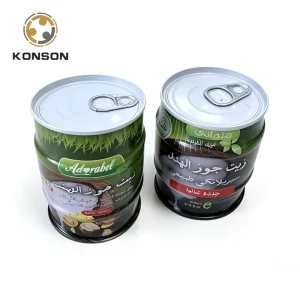 Recyclable Metal Coffee and Tea Tin Box Packaging