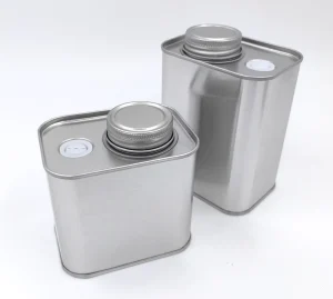 Recyclable Metal Tinplate Food Grade F Style Can for Candy