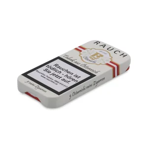 Recyclable Rectangle Metal Tin Case for Cigarettes, Cake, or Food Storage