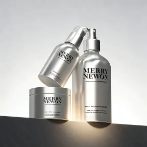 Recyclable Silver Aluminum Cosmetic Jar Aluminum Bottle Leak Proof Cosmetic Cream Jar for Organic Skincare Cosmetic Packaging