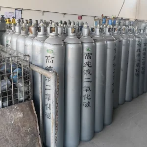 Refillable 20L 30L 40L 50L 60L 70L Industrial Gas Cylinder N2 Nitrogen O2 Oxygen Co2 H2 Hydrogen Cylinders With Iso9809 3