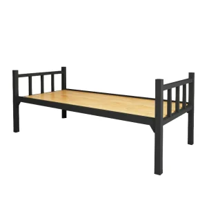 Reliable Supply Chain ALL Size Steel Metal Modular Bed Frame Commercial Grade Platform Bed Base Heavy Duty Loading Warranty