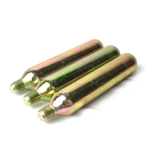 Replacement 33 Gram CO2 Cartridge Steel Life Jacket CO2 Cylinder 1/2 UNF Refill Low Pressure Gas Tank Canisters FD