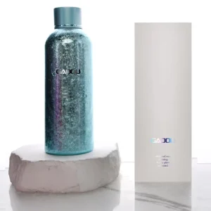 Reusable Aluminum Fine Mist Spray Bottle for Cosmetics, Empty Small Travel-Size Personal Care Pump Bottle