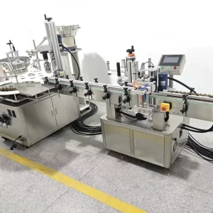 Rotary Automatic Pneumatic Carbonated Drink Filling Machine for Small Vials