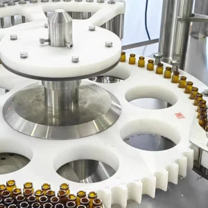 Rotary Liquid Filling and Capping Machine 12000bph for Small Bottles and Oral Liquid Production