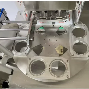 Rotary Tray Sealer and Communion Cup Filling and Sealing Machine