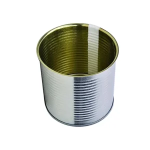 Round 3-Piece Tinplate Cans for Food Packaging and Cake Storage