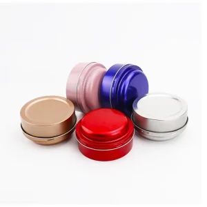 Round 300g Metal Tin Box for Car Wax
