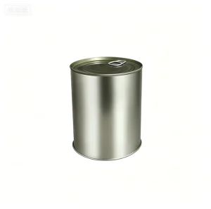 Round 99*120mm Metal Food Grade Tin Cans With Easy Open for Canned Vegetables No Printing Custom Printed Can