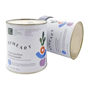 Round Airtight Formula Tin Can for Powder