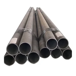 Round Black Galvanized ERW Mild Steel Tube A106 A135 St37 St42 S355NH EMT Pipe S235JO