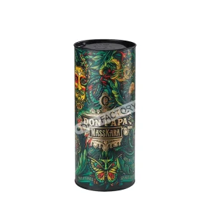 Round Cylinder Rigid Paper Tube Box with Custom Metal Lid for Wine Storage