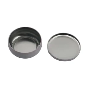 Round Metal Canister Box Empty Jar Tin Can for Candy Cosmetics and Candle Packaging