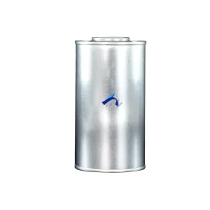 Round Metal Tin Cans Customizable Corrosion Resistant Round Metal Tins Designed Specifically for Industrial Chemical Packaging