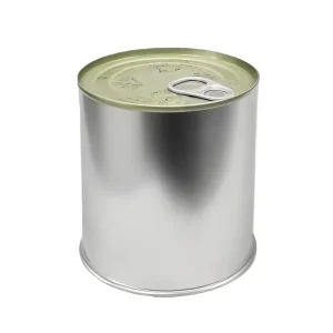 Round Sealed Tinplate Cans with Lid for Cat Food, Dog Food, and Canned Food