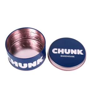 Round Tin Can Custom Printed Round Metal Canned Tinplate