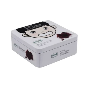 Round Tinplate Sugar and Chocolate Plywood Container Gift Box Packaging Recyclable Food Storage