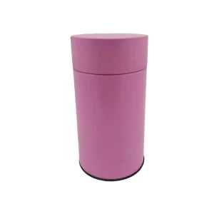 Round Tinplate Tea Box with Recycled Materials Embossed Logo Patterns for Snacks and Tea in Various Sizes