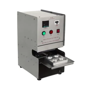 SANEU SA 4 Electric Automatic K Cup Coffee Sealing Machine Wood Stainless Steel 51mm Tray Sealer Heat Sealing 110V Food Packing