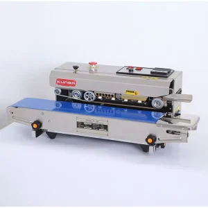 SF-150 Horizontal Continuous Band Heat Sealing Machine for Plastic Bags